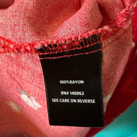 Torrid 3X red spaghetti strap dress - Picture 7 of 7